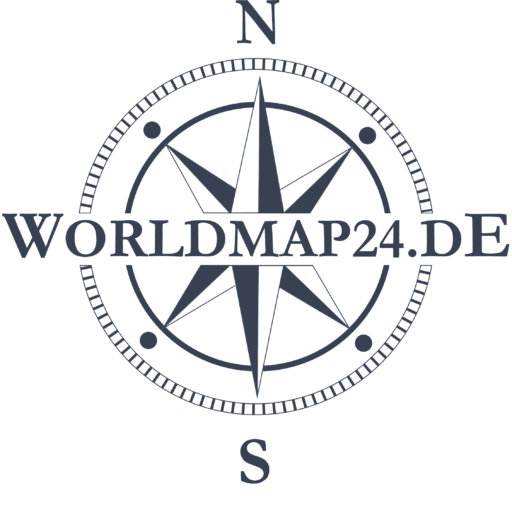 Worldmap24 - Logo blau - ohne Hintergrund